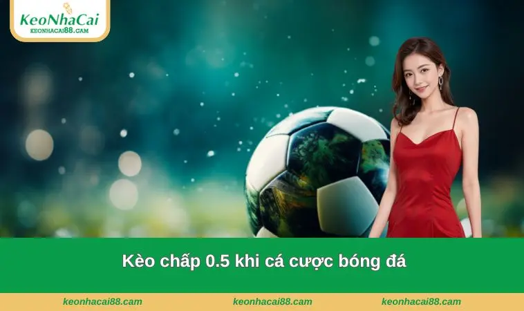 keo nha cai 5 Kèo chấp 0.5 khi cá cược bóng đá