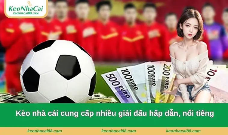 keo nha cai 8 Kèo nhà cái cung cấp nhiều giải đấu hấp dẫn, nổi tiếng